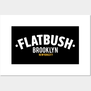 Flatbush Brooklyn - Where Culture and Rhythm Collide Posters and Art